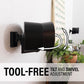 Sanus Adjustable Wall Mount Bracket For Sonos Era 300 Speaker in Black (WSWME31-B2)